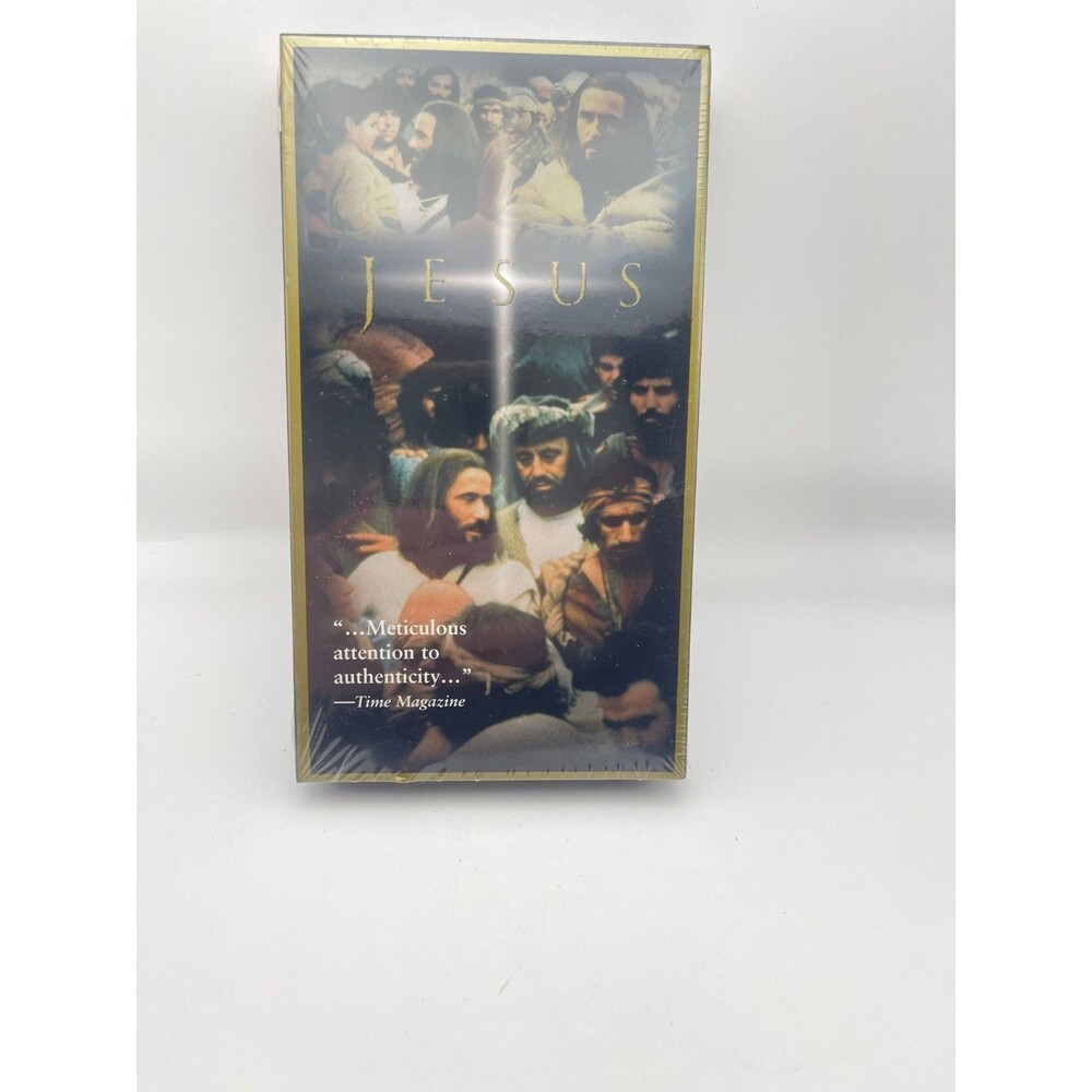 Jesus VHS (1979) Brand New Sealed Warner Bros Biblical Film Hi-Fi